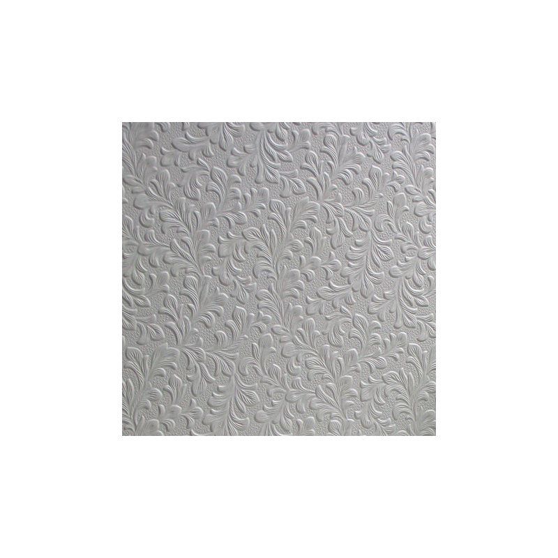 10m L x 52cm W Floral and Botanical 3D Embossed Roll Wallpaper