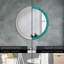 Huldar Glass Flat Wall Mirror
