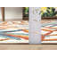 Tapis contemporain rouge et bleu Abani Hampton HAM120A-1274042905
