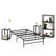 Ensemble de 2 tables de bout Furinno
