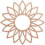 Médaillon de plafond 16 "x 16" x P 5 5/8 "x P 3/8" Daisy-59356303-59356313