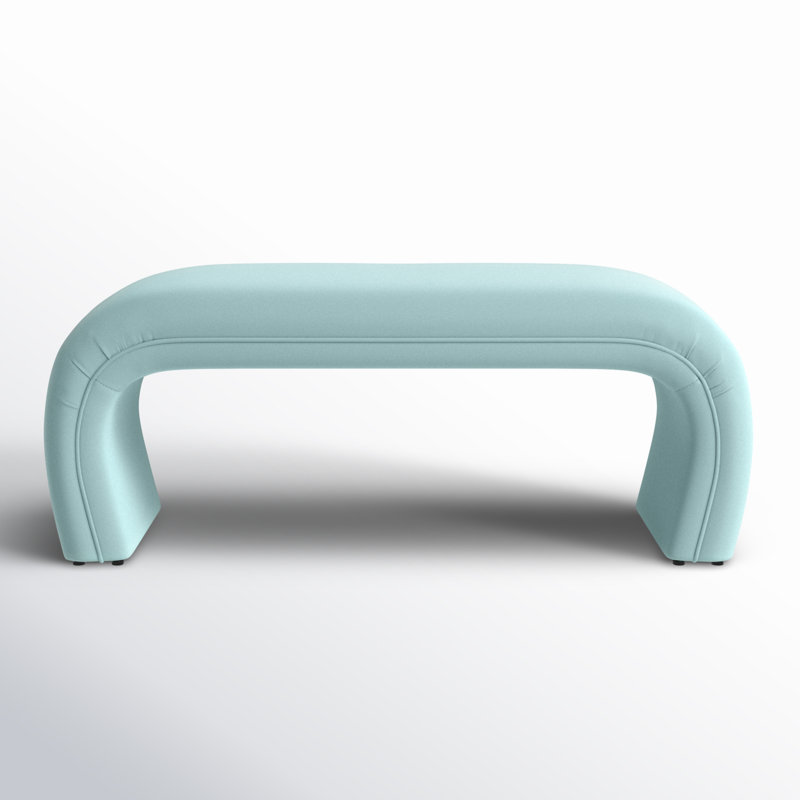 Barnes Storage Bench, Bright Blue Velvet