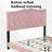 Jitsuo Tufted Upholstered Platform Bed-323897046-323897047