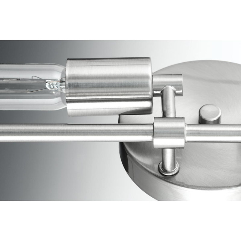 Hiltner 2 - Light Dimmable Vanity Light, Brushed Nickel