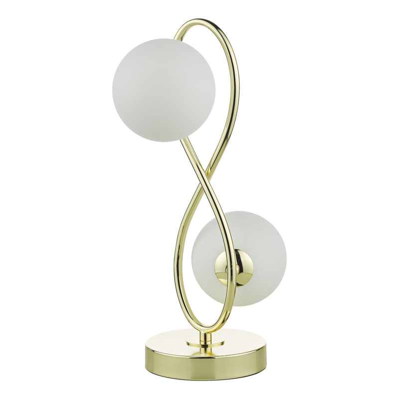 36.5cm Table Lamp, Gold 
