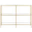 Northfleet 100cm Glass Top Console Table