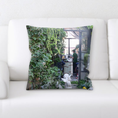 Statue Square Pillow Cover & Insert