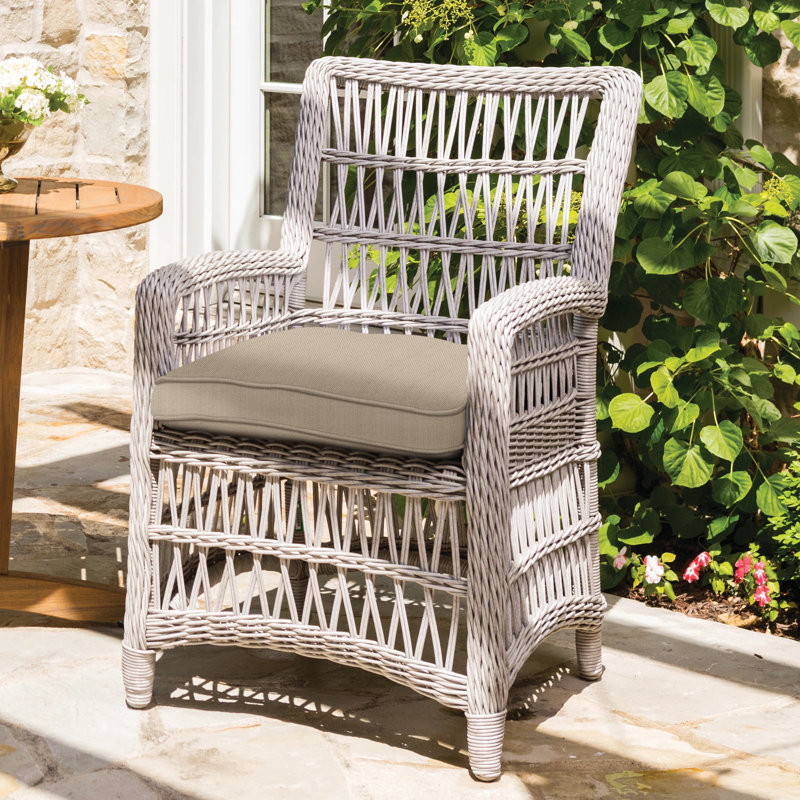 Mackinac Outdoor Dining Armchair, Visions Cobalt