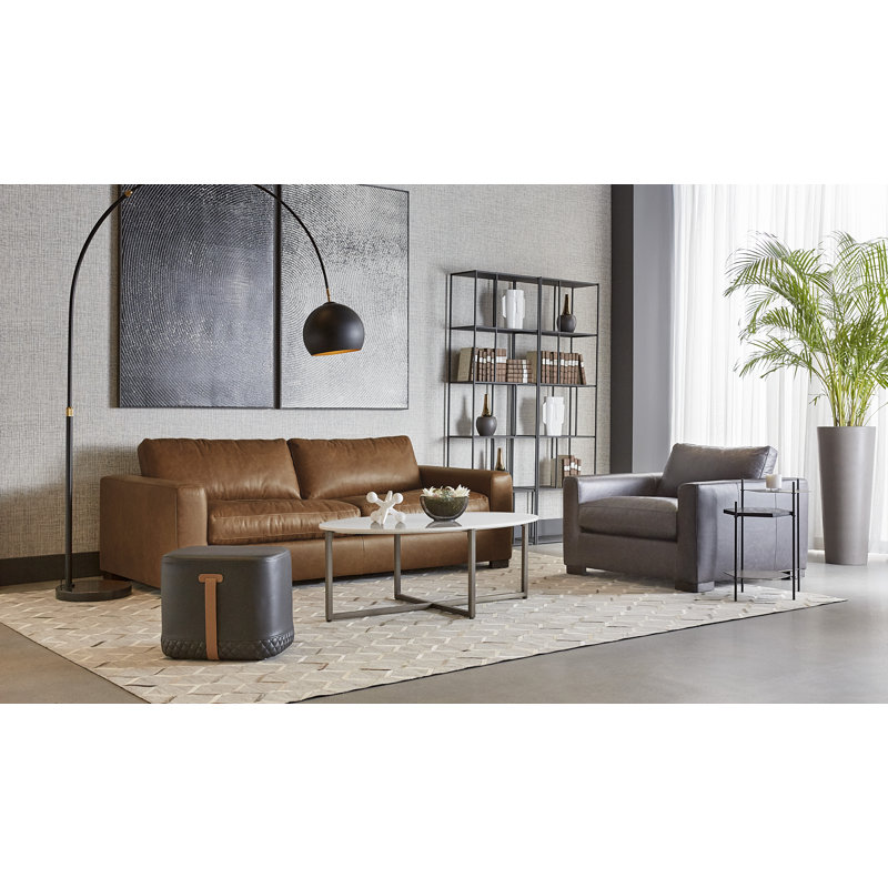 Ikon Arched Floor Lamp, Black, Black