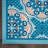 Floral Blue Outdoor Area Rug-57939629
