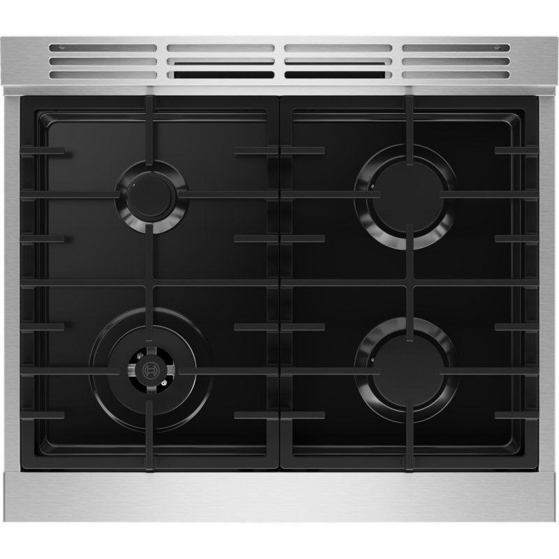 Cuisinière au gaz de style industriel 30 po série 500, SS