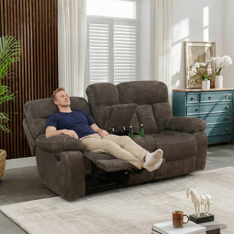 Causeuse inclinable Brown