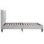Lit plateforme tapissier Degregorio Harper-43867445