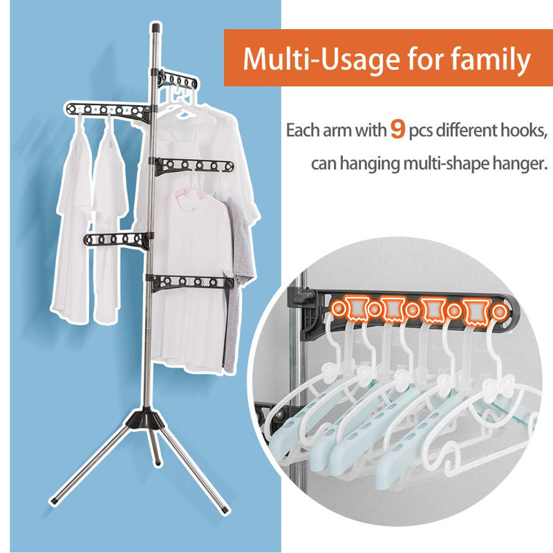 Foldable Tripod Drying Rack