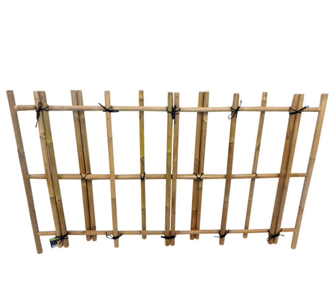 36'' H x 60'' W Tan Bamboo Fencing MGP