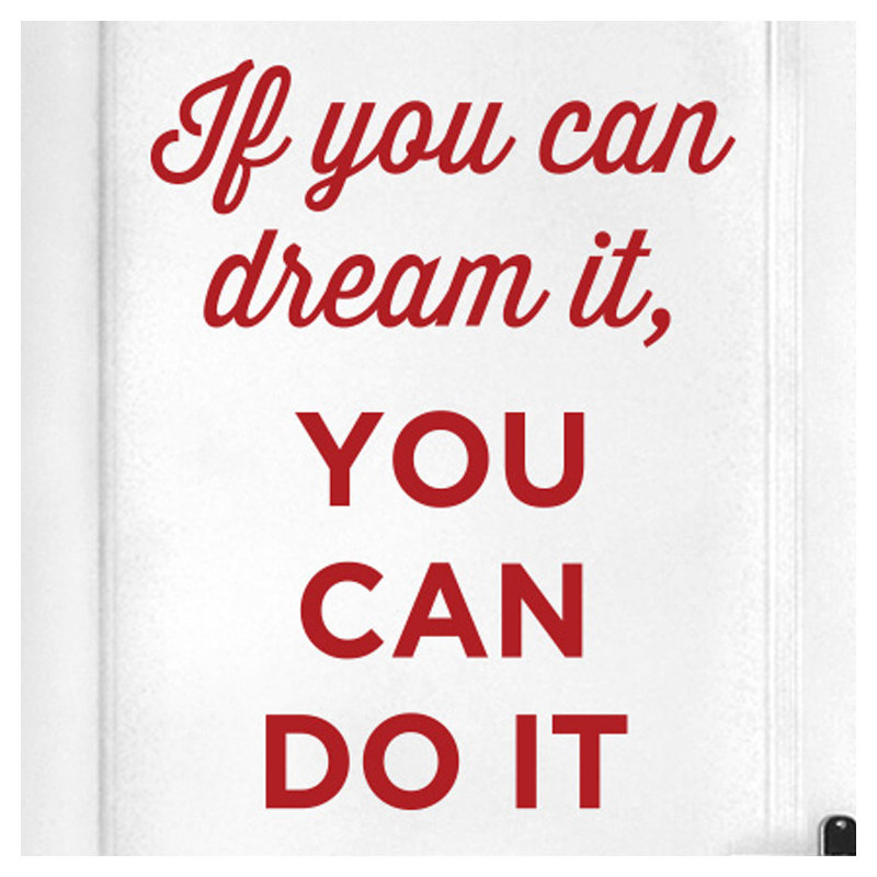 Wall Decal, Dark Red