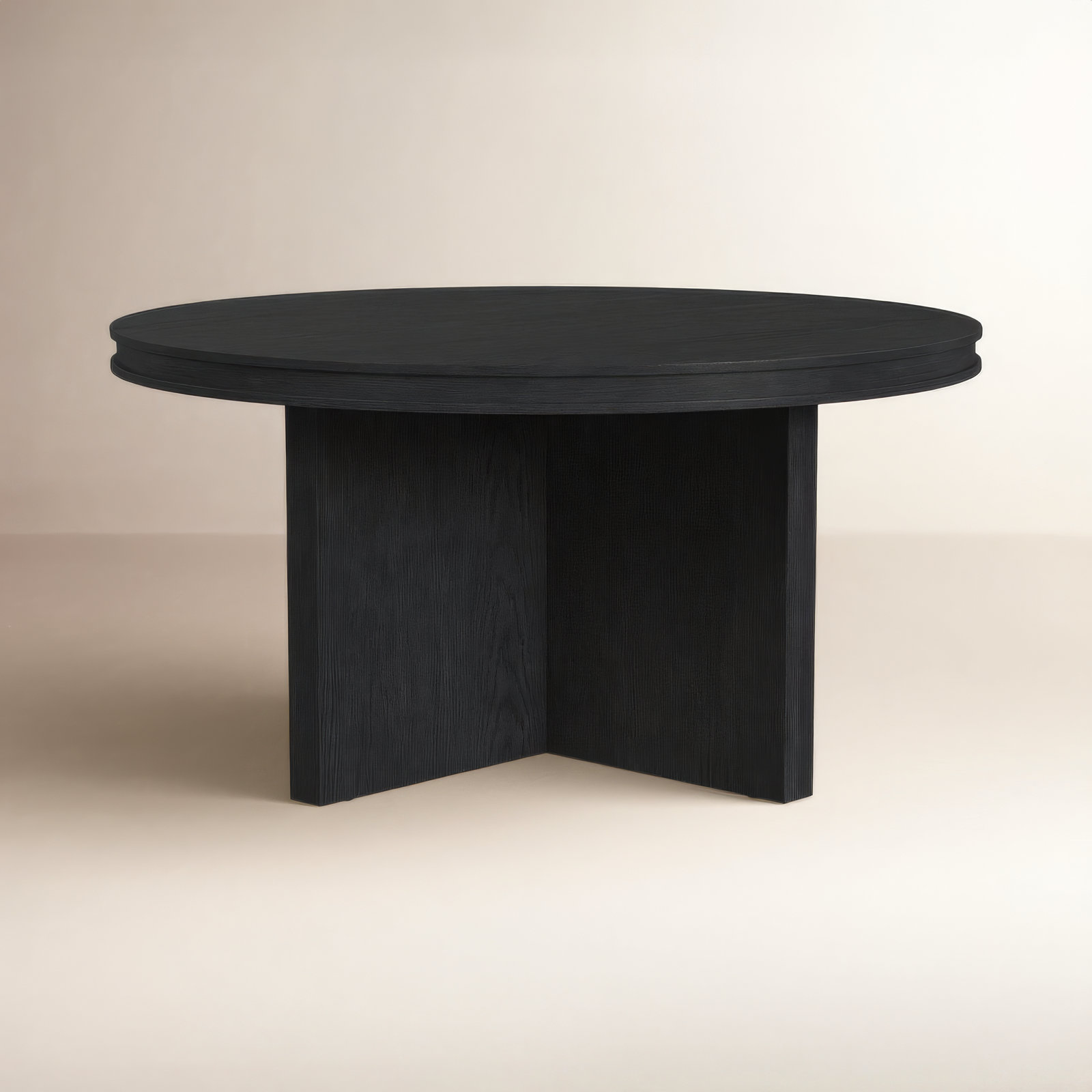 Birch Lane™ Southampton Round Coffee Table, Black
