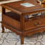 Table basse en bois massif de style américain-747470440