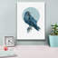 Toile épique «Blue Crow» par Balazs Solti, 12 po x 16 po-614179646