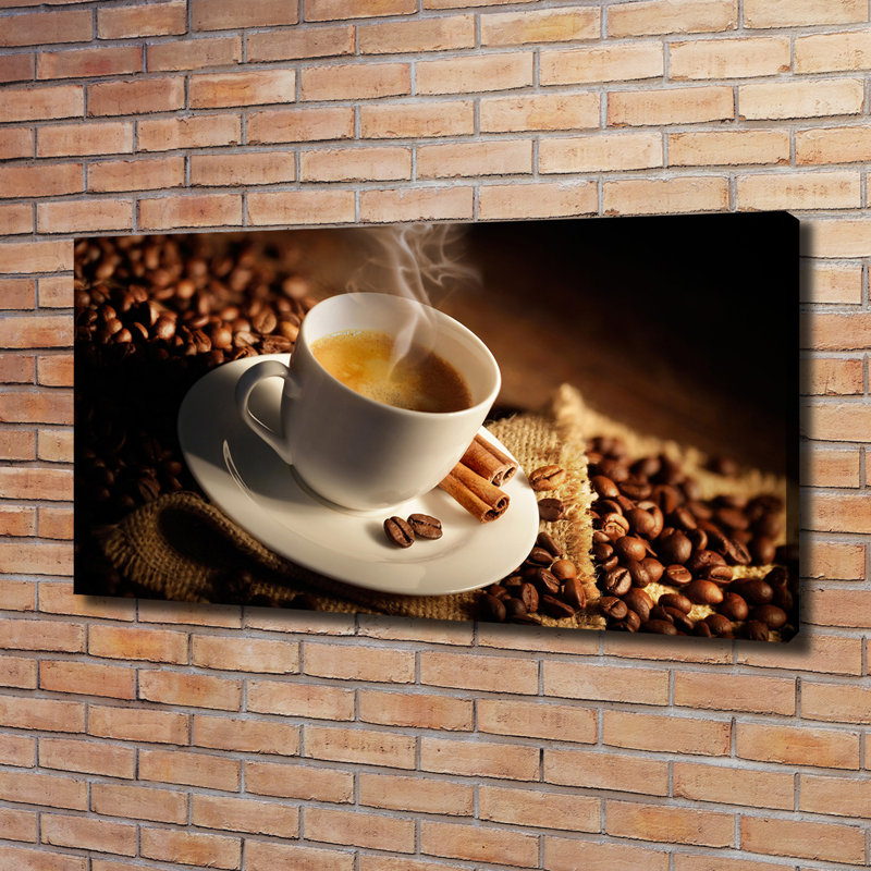 Coffee In A Cup - Wrapped Canvas Print