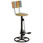 Petronia Counter Stool with Metal Frame-1002467143
