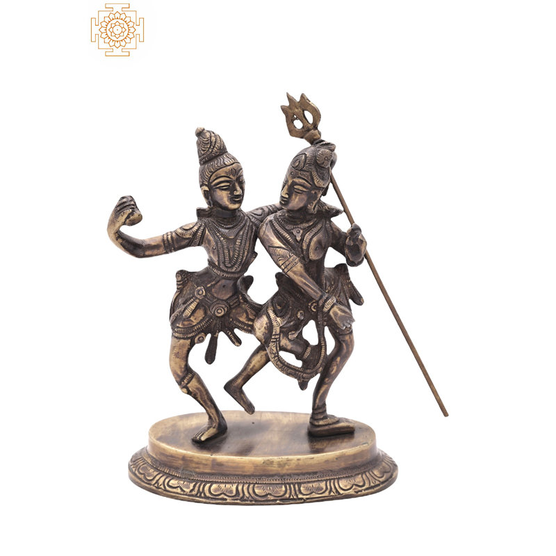 Shiva-Parvati dans Pose dansante