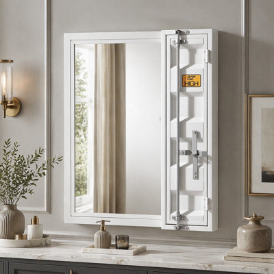 Industrial Style Vanity Mirror
