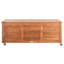 Outdoor Odette Eucalyptus Solid Wood Deck Box with Wheels-1489589369