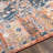 Gilstrap Oriental Blue/Red Area Rug-1855360098