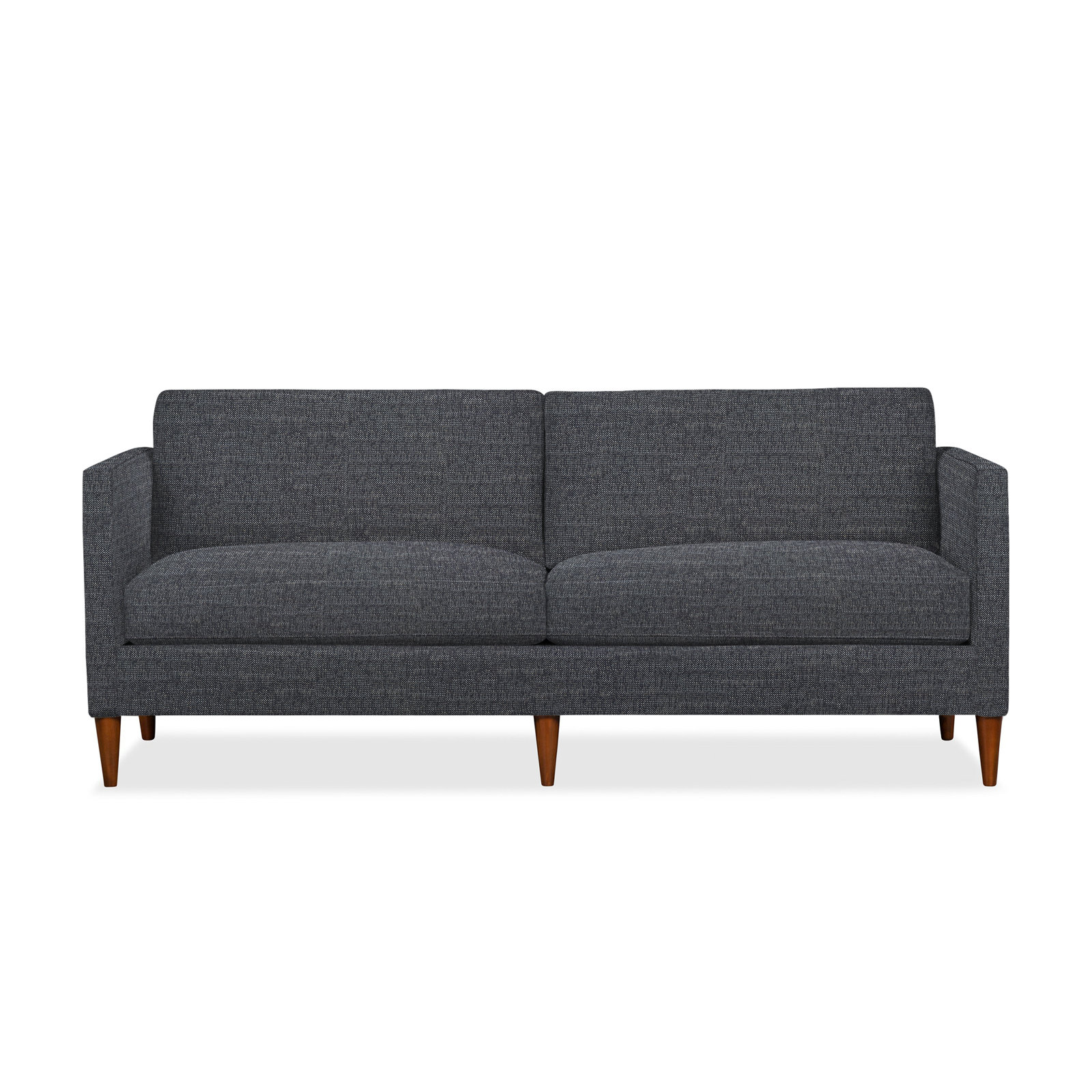 Clifford 87'' Sofa, Nomad Indigo Performance Chenille