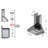ZLINE 36 In. Ducted Wooden Wall Mount Range Hood-51004299