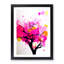 Peach Blossom Tree Splatter Vol.3 - Single Picture Frame Print-1665449694-1665449693