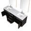Ensemble de meuble-lavabo double 80 "avec miroir-82319140-112731031