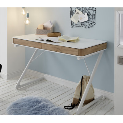 Tompkins Metal Base Writing Desk