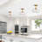 Bellino Glass Semi Flush Mount