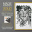 Encre Jungle I - impression encadrée de qualité supérieure - prête à être accrochée - aucun clou requis - aucun clou requis-1872136604
