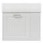 Meuble-lavabo mural 21,8 po avec lavabo, armoire flottante murale, grand tiroir, tablette réglable, porte-papier hygiénique, système de fermeture en douceur-320502314