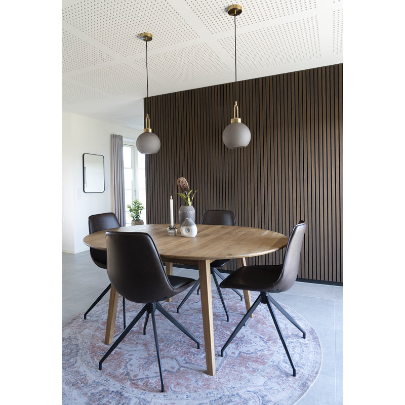 Metz Dining Table, Beige