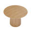 Table de salle à manger ronde en bois moderne