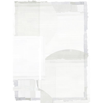 Tasmiah White On White III by Cartissi - Wrapped Canvas Print