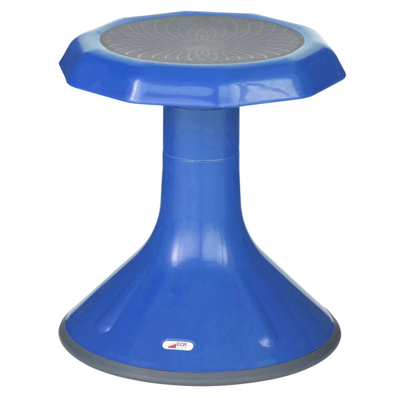 Tabouret ECR4Kids ACE, 15", Bleu