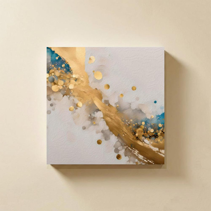 «Revelation 3,20 The Open Door (Square)» par Mark Lawrence, reproduction, 18" H x 18" W x 1" D, Toile tendue, Sans couleur