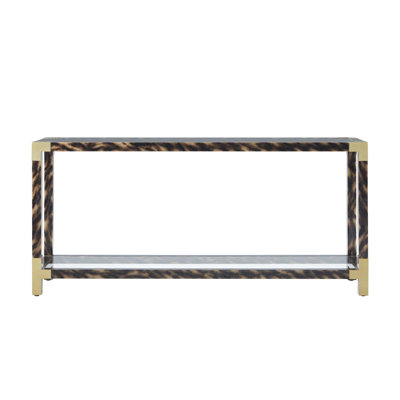 Arakan 65'' W Glass Console Table