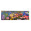 Water Lilies by Claude Monet - Floater Frame Panoramic Painting on Canvas-1698957471-1698957465