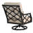 Villa Bianca Outdoor Glider Chair with Sunbrella® Cushions