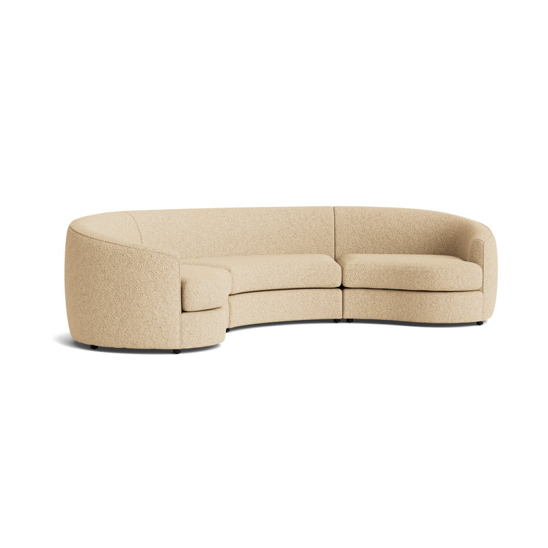 Giselle 3-Piece Sectional, Berber - Dune