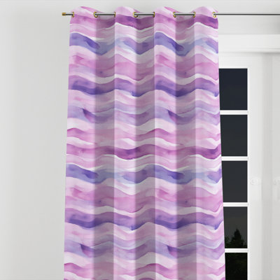 Rideaux à motif de filles - 1 panneau Calme