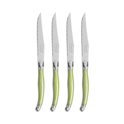 French Home Laguiole Steak Knives, 4-Piece Set