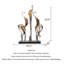 Ornement d'art moderne abstrait