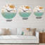 Oversized Minimal Elementary Organic and Geometric Compositions XXXXIII Wall Clock-59913326
